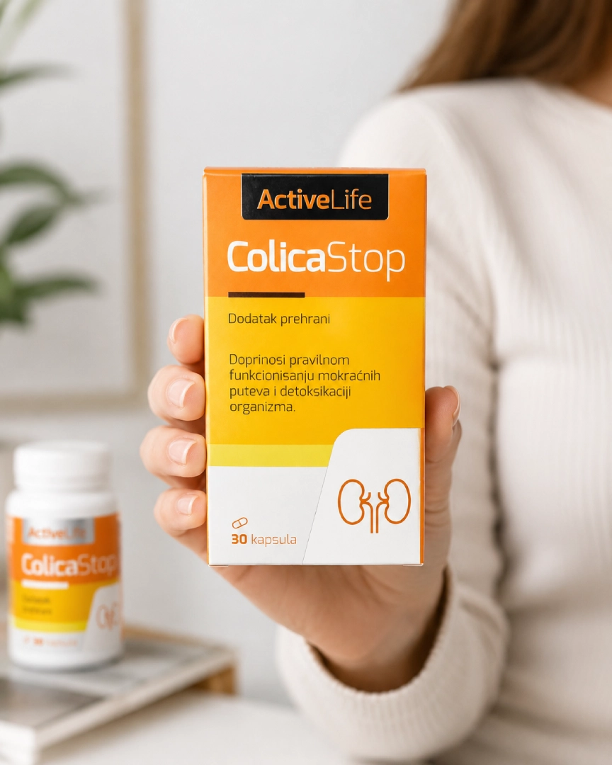 ColicaStop u ruci - lifestyle fotografija